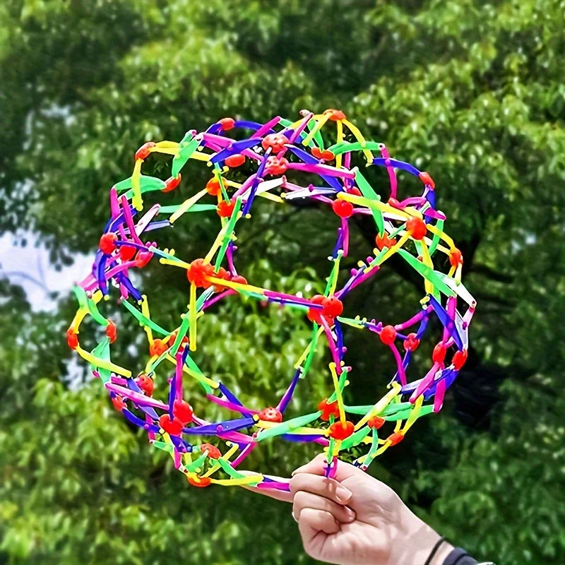 1Pc Breathing Ball Expandable Ball Toy Sphere Colorful Expanding Ball Sensory Toys, Fidgets Toys