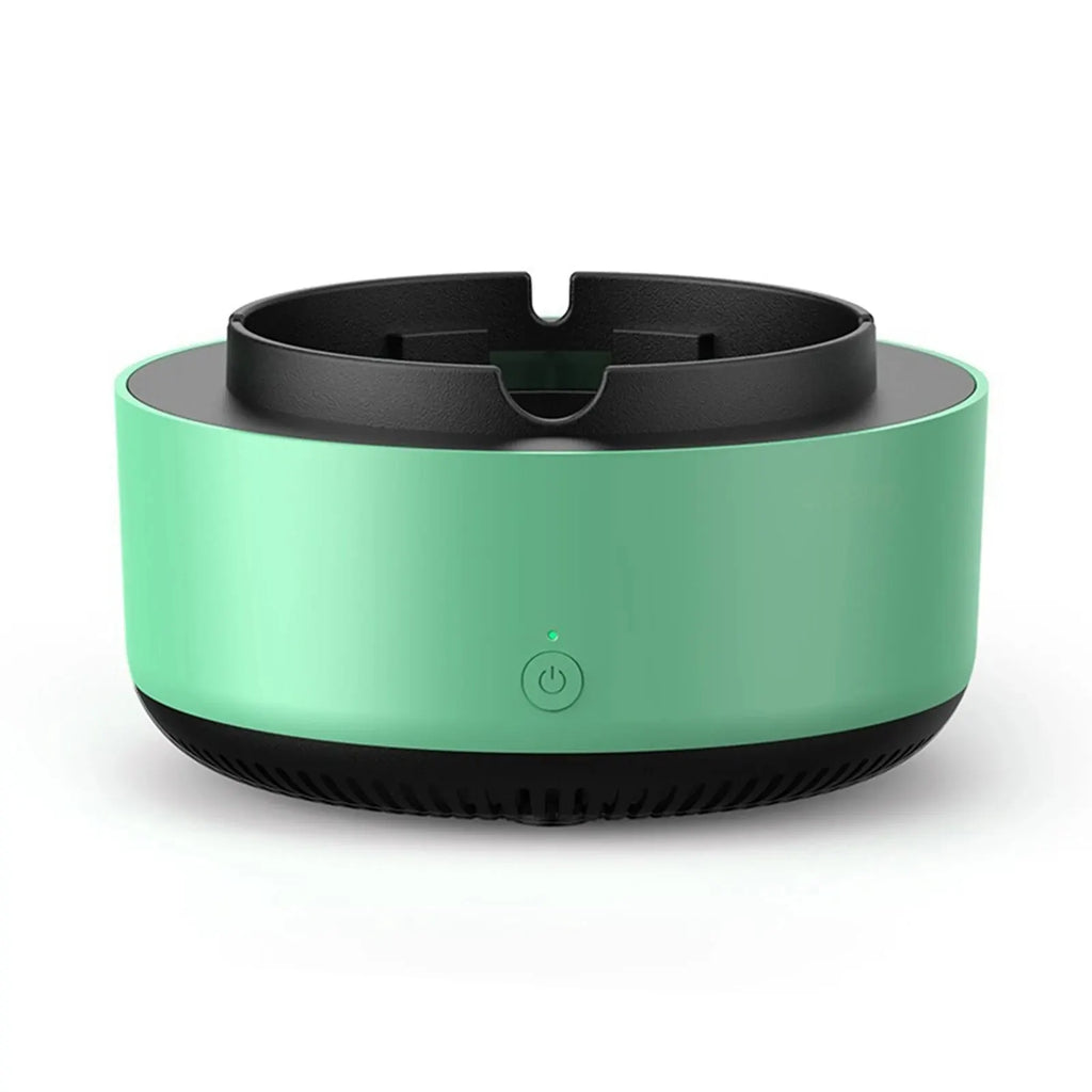Smart Ashtray Air Purifier,Remove Secondhand Smoke and Tobacco Odor Instantly,Batteries Not Included, Ring Aromatherapy Tablets